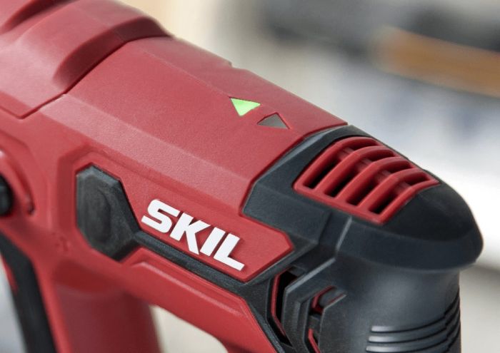 Перфоратор акумуляторний SKIL 3810 CA SDS-plus+ШЗП 20В 1Дж аксесуари кейс 1.5кг без АКБ та ЗП