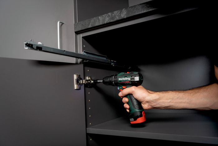 Шурупокрут-дриль акумуляторний Metabo PowerMaxx SB BL 12В 2х2А·год 20·38Нм 0-400·0-1500об/хв 0.8кг