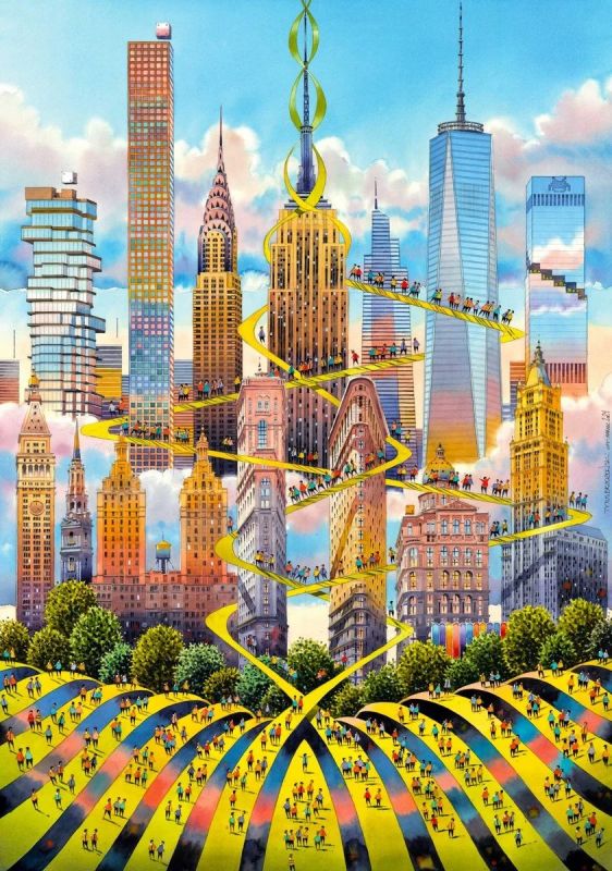 Пазл GoodLoot Imagination: Tytus Brzozowski New York 1000 ел.