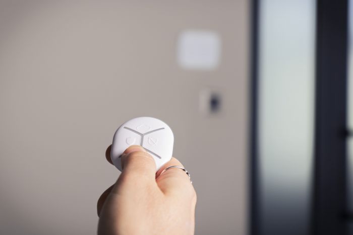 Брелок U-Prox Keyfob B4 White, 4 кнопки, бездротовий, білий