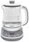 Електрочайник Tefal Tastea tea maker 1.5л, скло, заварник, біло-сірий