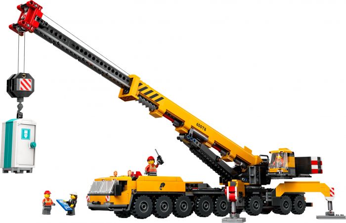 Конструктор LEGO City Жовтий пересувний будівельний кран
