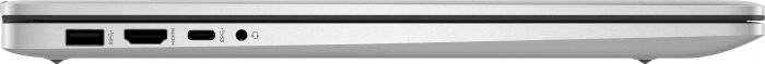 Ноутбук HP 17-cn3038ua 17.3" FHD IPS AG, Intel i5-1334U, 16GB, F512GB, UMA, DOS, сріблястий