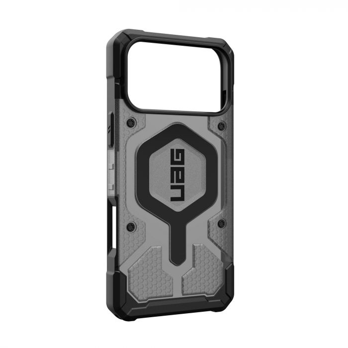 Чохол UAG для iPhone 18/17 Pro Max, Pathfinder Clear MagSafe, Ash/Black