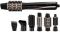 Фен-щітка Remington Blow Dry & Style Caring, 1200Вт, 2 режими, іоніз-я, хол. обдув, кейс для зберігання, кераміка, чорно-золотий