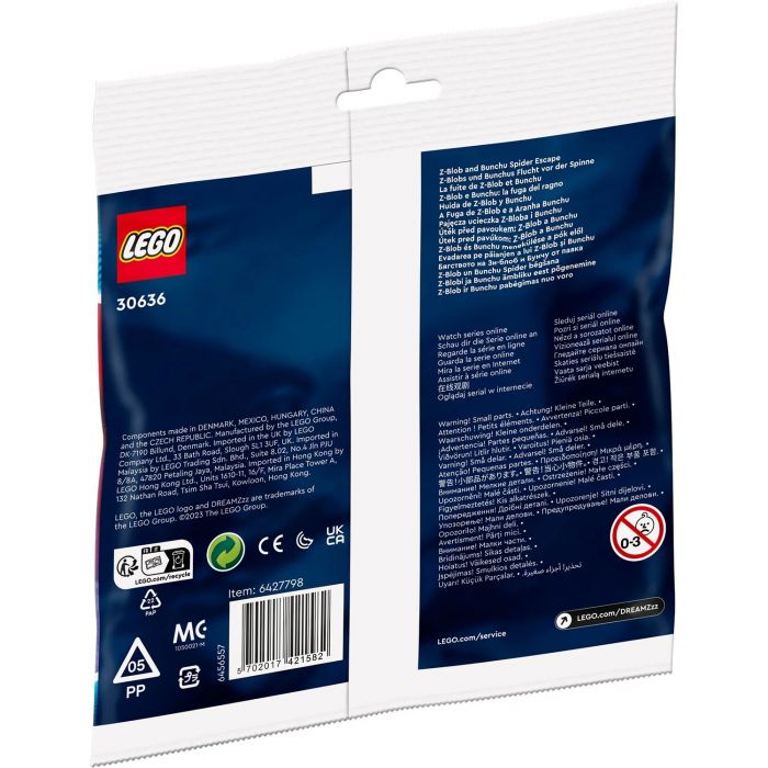 Конструктор LEGO recruitment DREAMZzz Втеча Зет-Блоб і Бунчу від павука
