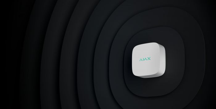 Датчик якості повітря Ajax LifeQuality Lite Jeweler, температура, вологість, бездротовий, білий (172145.388.WH1)