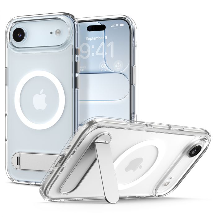 Чохол Spigen для iPhone 17 Air, Ultra Hybrid S MagFit, Clear White
