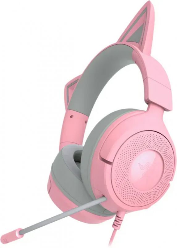 Гарнітура Razer Kraken Kitty V3 X, mini-jack, 1.3м, quartz