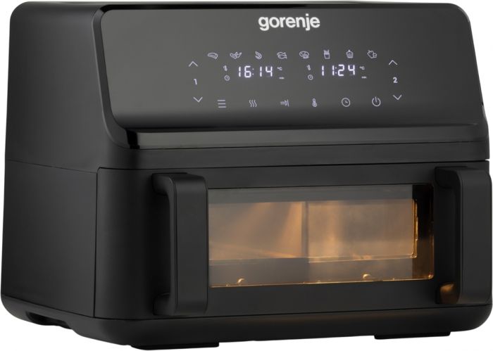 Мультипіч Gorenje 2700Вт, чаша-9л, сенсорне керування, 8 авто. програм, пластик, чорний