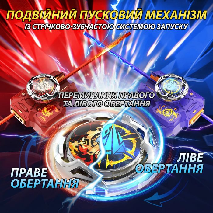 Дзиґа Infinity Nado VII Classic series Вогняне Колесо Вибуху (Fiery Blast Wheel)