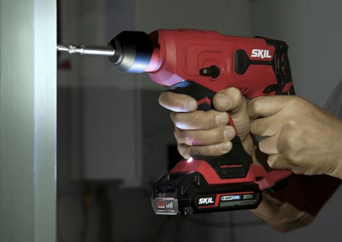 Перфоратор акумуляторний SKIL 3810 CA SDS-plus+ШЗП 20В 1Дж аксесуари кейс 1.5кг без АКБ та ЗП