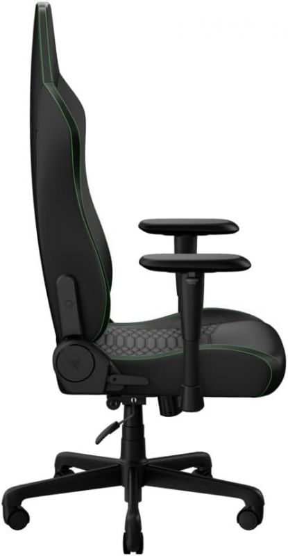 Крісло Razer Iskur V2 X NewGen, EPU шкіра з CoolTouch™, 2D-Armrests, чорно-зелений