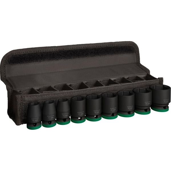 Набір ударних торцевих головок Bosch Professional Standart 9шт 1/2"