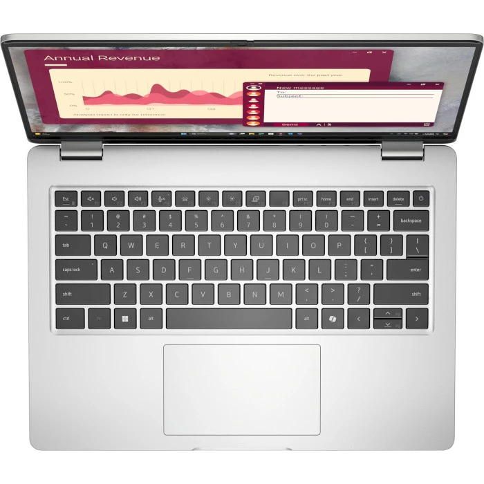Ноутбук Dell Pro 14 PC14250 14" FHD+ IPS AG, Intel Core 5 120U, 16GB, F512GB, UMA, W11P, сірий