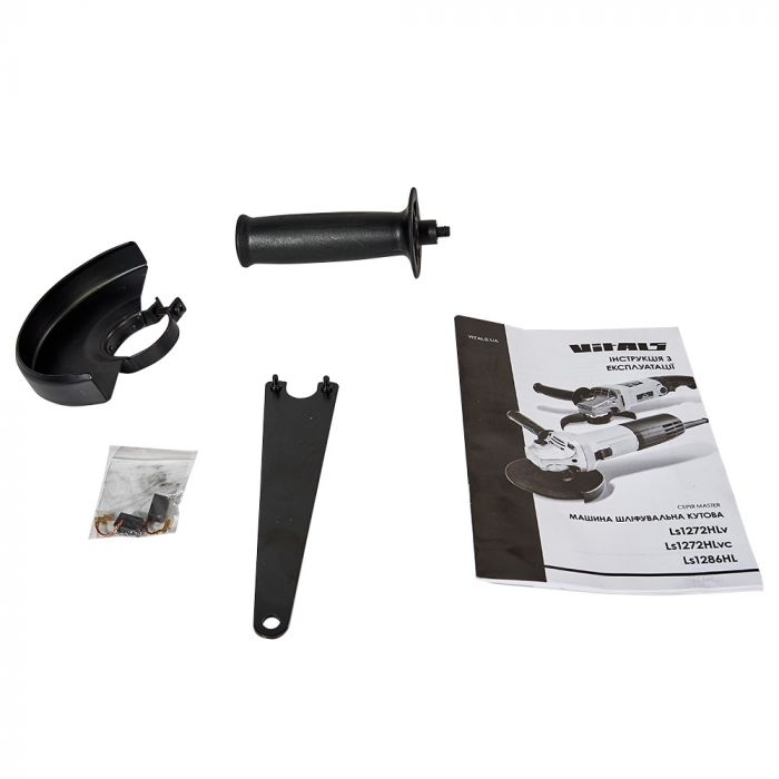 Шліфмашина кутова Vitals Master Ls1272HLv 125мм 720Вт 4500-10500об/хв 1.98кг