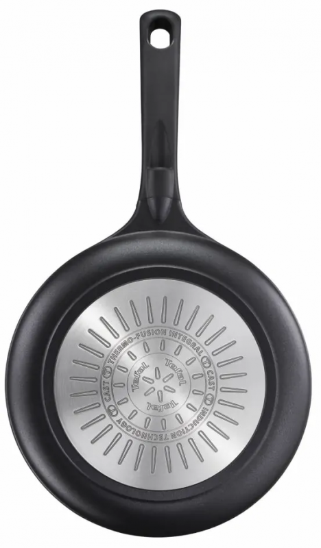 Сковорода Tefal Trattoria Pro, 24см, алюміній, бакеліт, чорний