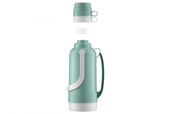 Термос ARDESTO Gemini Gourmet, 3200мл, пластик, боросилікатне скло, зелений