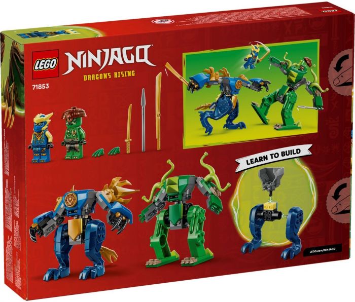 Конструктор LEGO Ninjago Битва робота дракона Джея