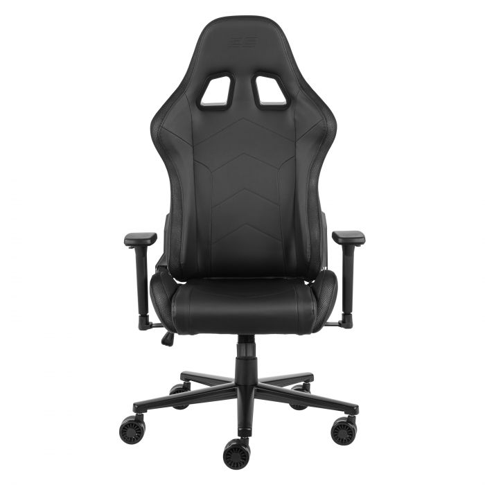 Крісло 2E GAMING OGAMA II RGB, ПУ шкіра, 3D-Armrests, чорний