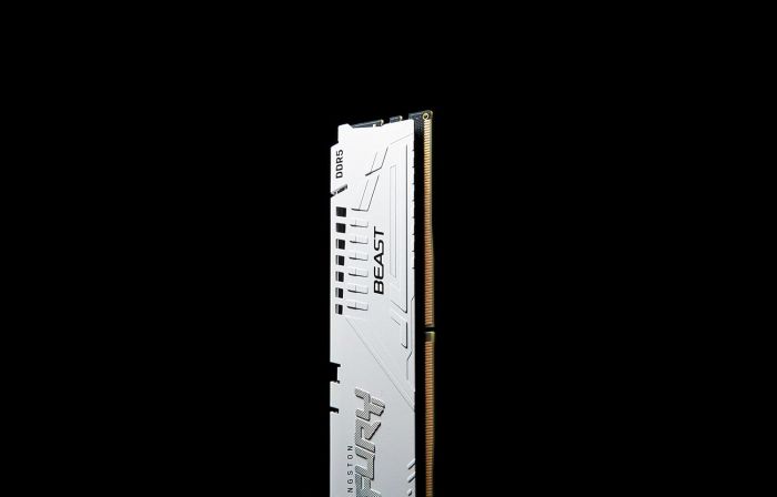 Пам'ять ПК Kingston DDR5 64GB KIT (32GBx2) 5600  FURY Beast Білий