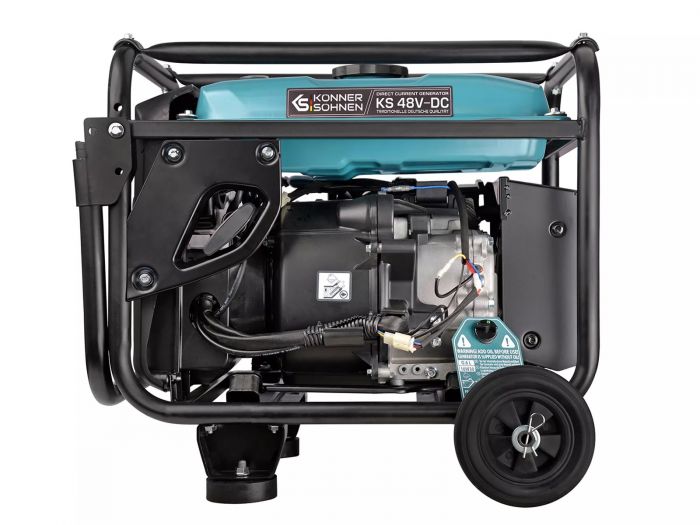 Генератор постійного струму бензиновий Konner&Sohnen KS 48V-DC, 48-54B, 70А, електростартер, 36.5кг