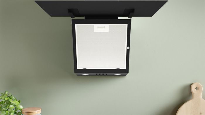 Витяжка Bosch купольна, 60см, 360м.куб/год, чорний