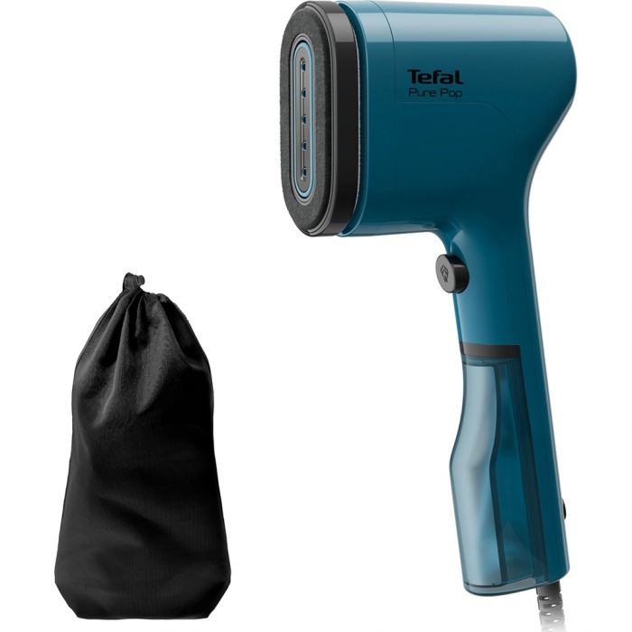 Відпарювач Tefal компактний Pure Pop, 1300Вт, 70мл, постійна пара - 20гр, синій