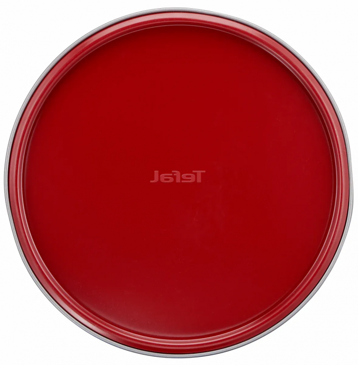 Форма для випікання Tefal DeliBake, кругла, знімне дно, 19см, вуглецева сталь, червоний