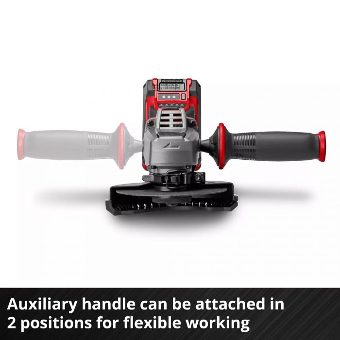 Шліфмашина кутова акумуляторна Einhell Professional TP-AG 18/125 CE Q Li - Solo 18В акб 1х4А·го 125мм 3000-10500об/хв ЗП 1.69кг