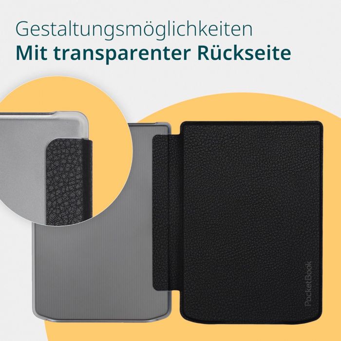 Чохол PocketBook 619_629_634 Shell-TR series, чорний
