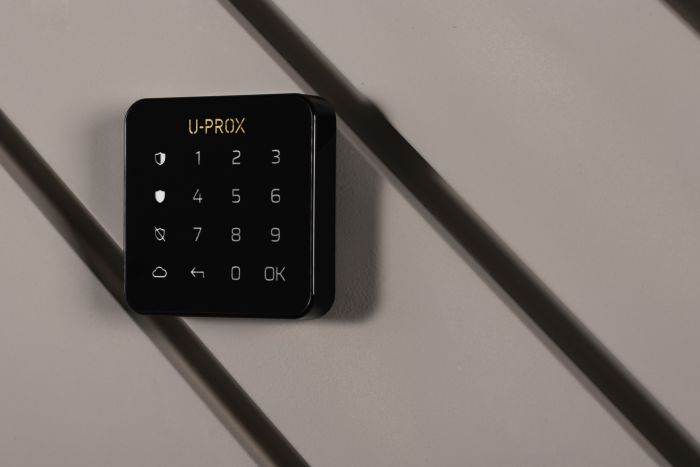 Бездротова сенсорна клавіатура U-Prox Keypad G1 Black, 1 група, бездротовий, чорний