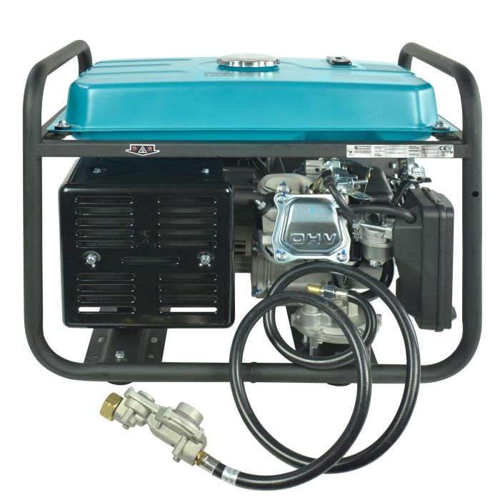 Генератор газобензиновий Konner&Sohnen KS 7000E G LPG, 230В, 5.5кВт, електростартер, 77.2кг