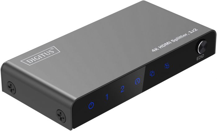 Відеосплітер DIGITUS HDMI (INx1 - OUTx2), 4K