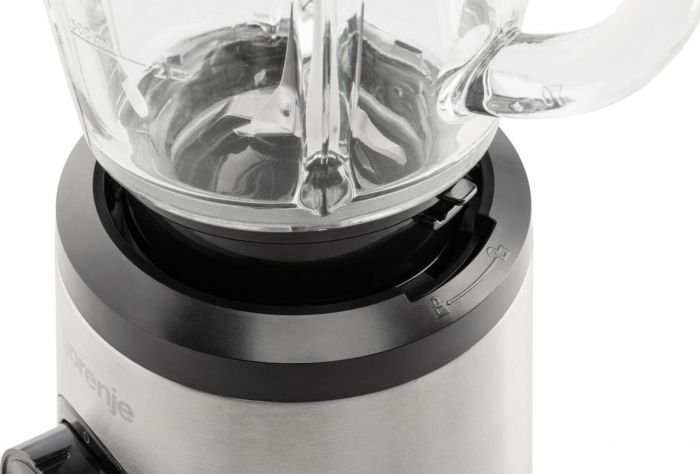 Блендер Gorenje стаціонарний 1300Вт, чаша-1750мл, скло, нерж.