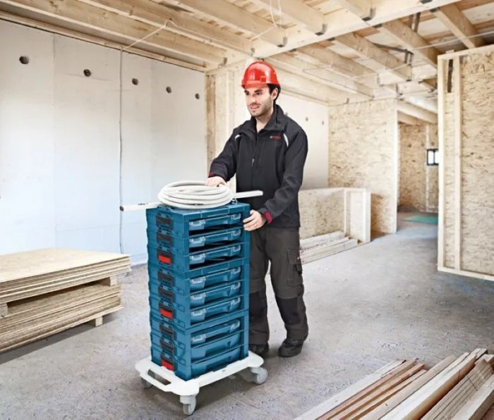 Ролер для L-Boxx Bosch Professional, до 100кг, 646х184х492мм, 3.8кг