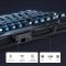 Клавіатура механічна GravaStar Mercury K1 80keys, GravaStar x Kailh Cheery Pink, EN, BT/WL/USB, Stealth Black