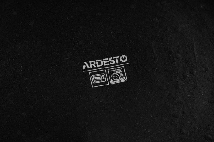 Тарілка супова ARDESTO Trento, 21.5см, кераміка, чорний
