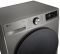 Пральна машина LG фронтальна, 9кг, 1200, A, 48см, дисплей, пара, інвертор, сріблястий