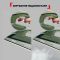 Праска Tefal Energy Power, 1500Вт, 270мл, паровий удар -270гр, постійна пара - 20гр, керам. підошва, зелений