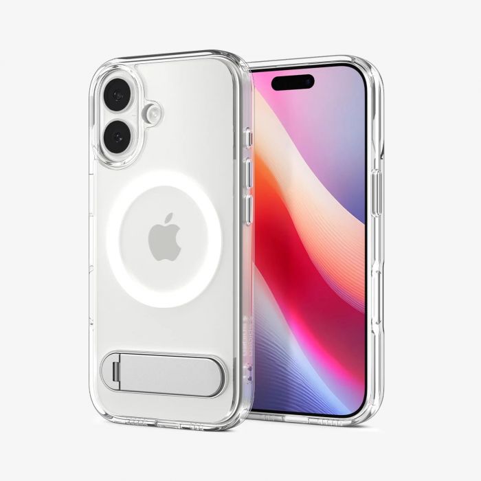 Чохол Spigen для iPhone 17, Ultra Hybrid S MagFit, Clear White