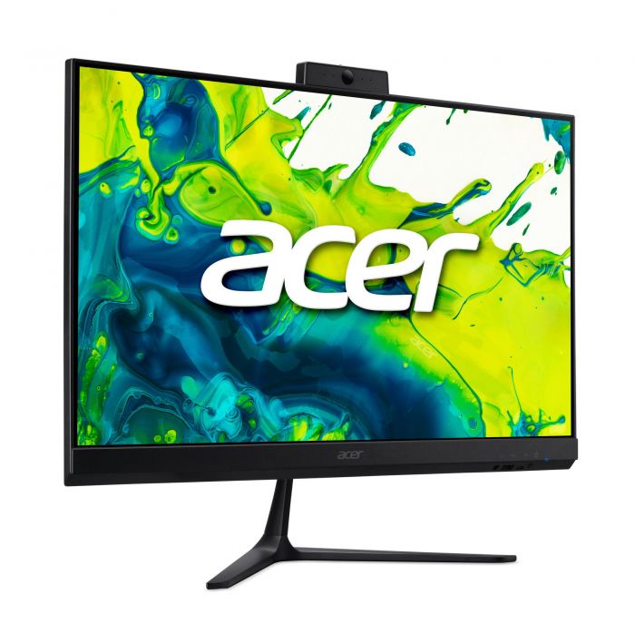 Комп'ютер персональний моноблок Acer Aspire C24-2G 23.8" FHD, Intel 5-120U, 32GB, F1T, UMA, WiFi, кл+м, без ОС, чорний