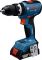 Шурупокрут-дриль ударний акумуляторний Bosch Professional GSB 18V-65 18В 2х5А·год 31·65Нм 0-2100об/хв ЗП GAL18V-40 кейс 1.12кг