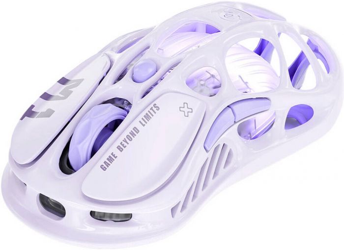 Миша GravaStar Mercury M1 Pro, magnesium alloy body, BT/WL/USB-A, RGB, Lavender Purple