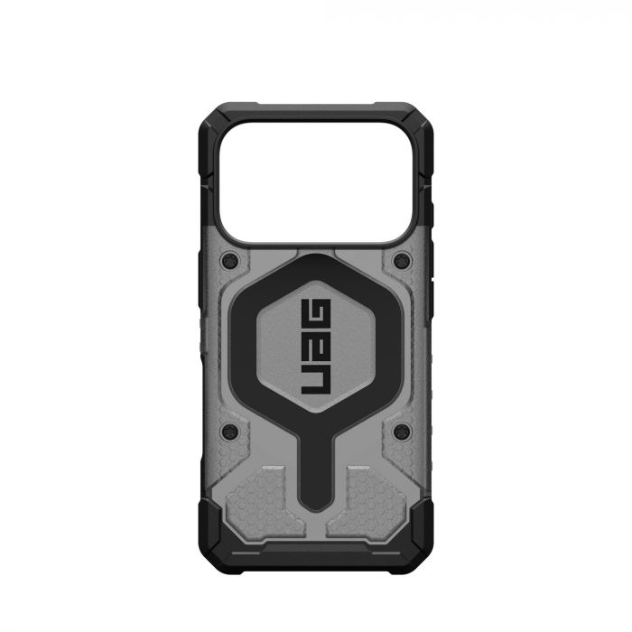 Чохол UAG для iPhone 18/17 Pro, Pathfinder Clear MagSafe, Ash/Black