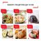 Мультиварка-скороварка Tefal Cook4me Touch, 1600Вт, чаша-6л, сенсорне керув., 13 програм, метал/пластик, чорний
