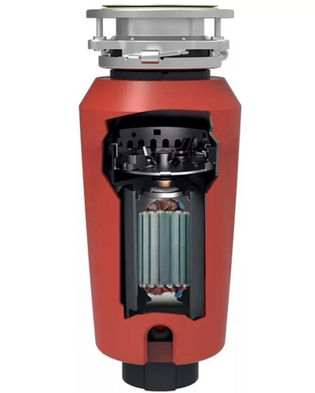 Комплект - мийка MRG 610-52 TL фраграніт, чорний матовий, 114.0668.819 і подрібнювач харч. відходів SLIM 50, 134.0715.098, вкл. Сифон