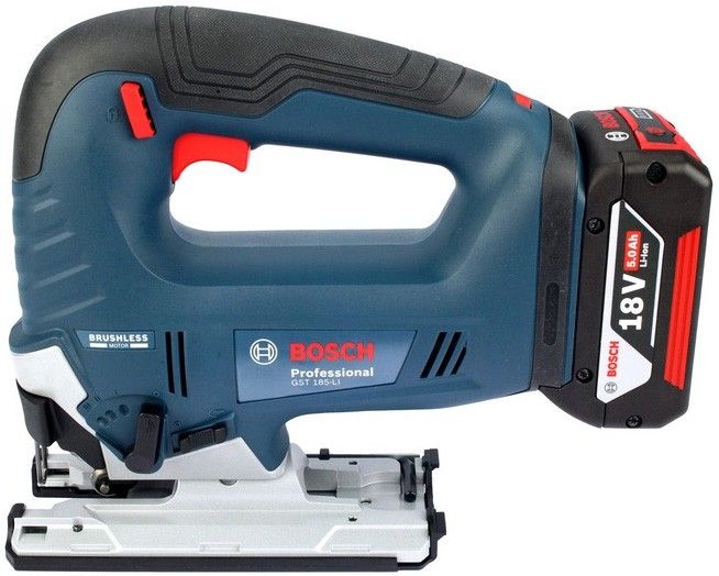 Лобзик акумуляторний Bosch Professional GST 185-LI 18В 1х4А·год 0-3500об/хв хід 26мм 2кг кейс