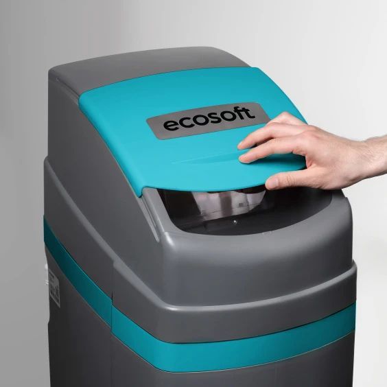 Фільтр пом'якшення води Ecosoft FU0835CABCETA Titanium Azure, до 1.3м.куб•год, підкл. 1", матеріал 18л HCRS
