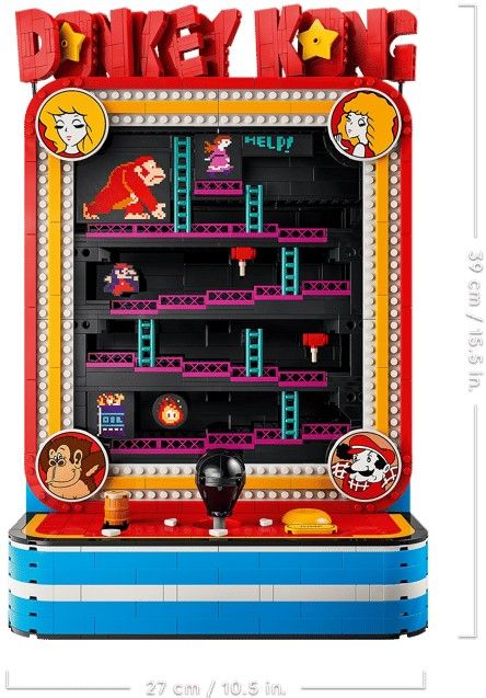 Конструктор LEGO Super Mario Аркадна гра Donkey Kong
